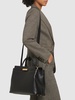 Deco daily leather tote bag
