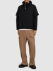 Suiting wool blend hoodie