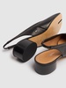 30mm Tabi leather slingbacks