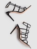 95mm Leather sandals