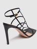 95mm Leather sandals