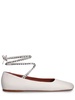 10mm Ane leather flats