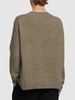 Wool & cotton crewneck sweater