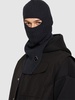 Logo knit balaclava