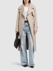 Mtrench twill trench coat