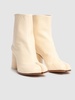 80mm Tabi vintage leather ankle boots