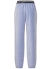 Stretch corduroy sweatpants w/ logo