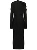 Barbro knit wool midi dress