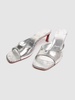 55mm Condora mirrored leather mules