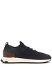 Knit low top sneakers