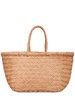 Triple Jump Small leather basket bag