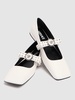 20mm Leather ballerina flats