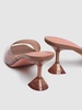 70mm Lupita Glass PVC mules