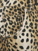 Leopard print high rise boyfriend jeans