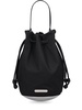 Mini Dome nylon twill bucket bag