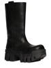 80mm Bulldozer leather combat boots