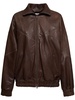 Letty Zenit leather bomber jacket