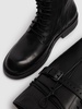 25mm Danny leather combat high boots