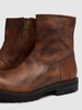 Bork leather ankle boots