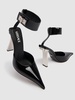 105mm Patent leather pumps
