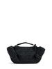 Mini Arta raffia top handle bag
