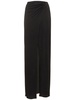 Phoebe stretch silk midi wrap skirt