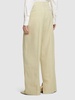 Fluid silk & viscose tailored wide pants