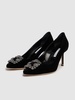 70mm Hangisi velvet pumps