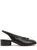 30mm Tabi leather slingbacks