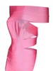 Bonded stretch viscose mini dress