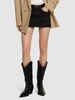 60mm Rosario croc embossed boots
