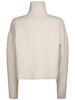 Erise brushed wool knit sweater