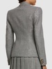 Houndstooth wool & lurex blazer