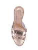 85mm Degraqueen PVC & leather mules