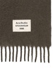 Alpaca blend logo scarf