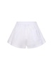 Baroque print poplin shorts