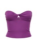 Lucille strapless jersey top