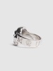 Skull brass ring