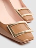 70mm Trompette patent leather pumps