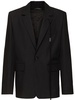 Thor asymmetric closure tailored blazer