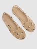 5mm Marcy embroidered mesh ballerinas
