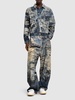 Rye TLO Torn scribble denim jacket