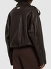 Lisio leather biker jacket