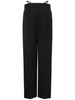 Embellished low waist g-string pants