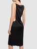 La Robe Spoglio satin midi dress