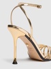95mm Ally mirror leather pumps