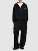 Refined wool blend cargo pants