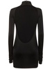 Parker stretch jersey cutout mini dress