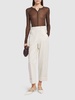 Palio cotton twill cropped pants