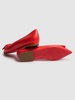5mm Gommettine leather ballerina flats